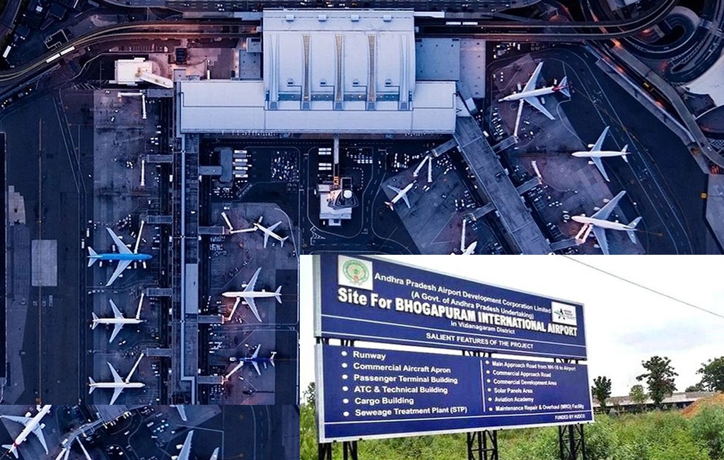 1 Hour 15 Minutes drive from upcoming Bhogapuram green field Airport & existing Visakhapatnam Airport