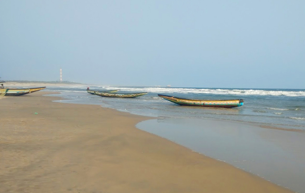 6 Km. to Mutyalammapalem Beach